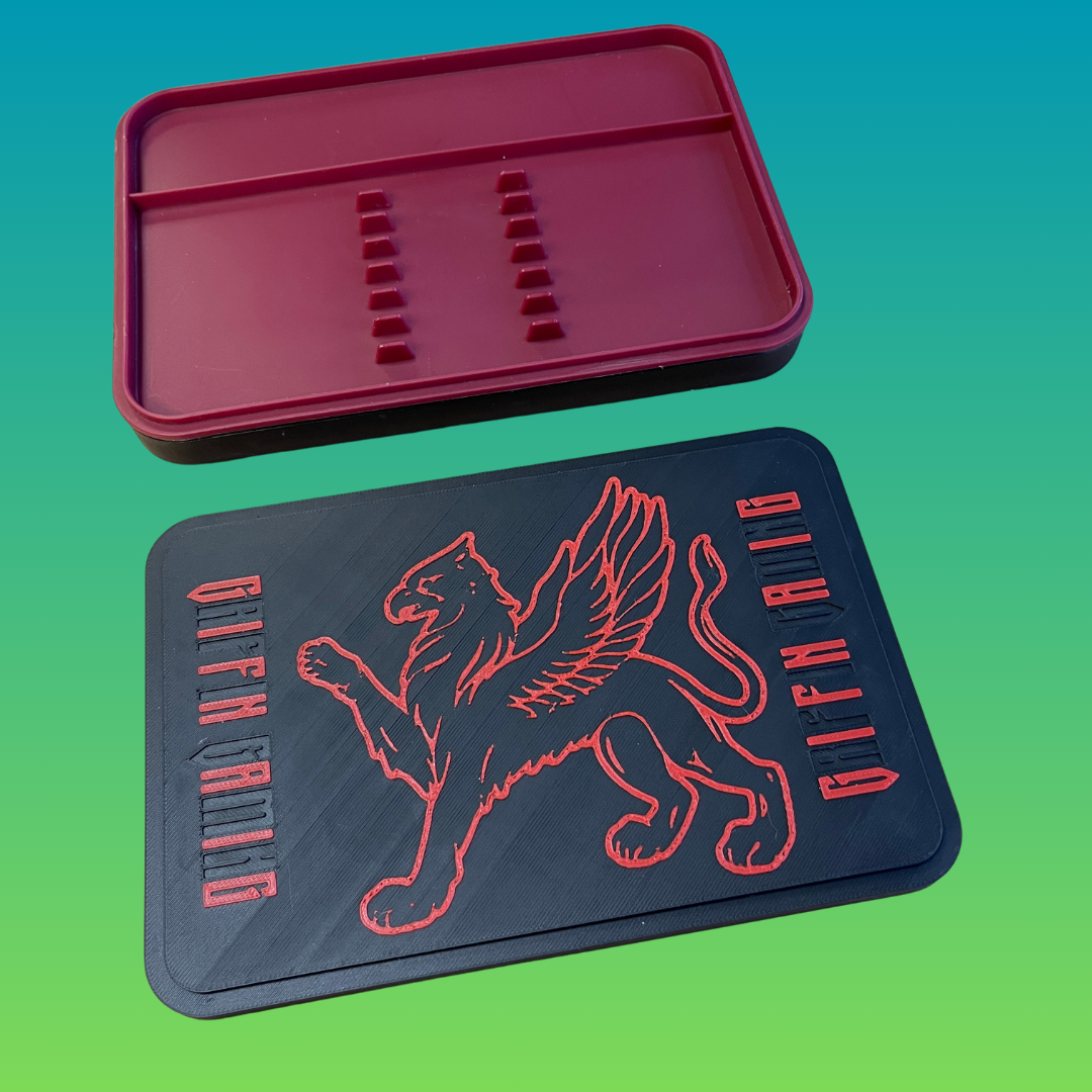 Griffin Gaming Dry Brush Texture Palette for Army Painter Wet Palette