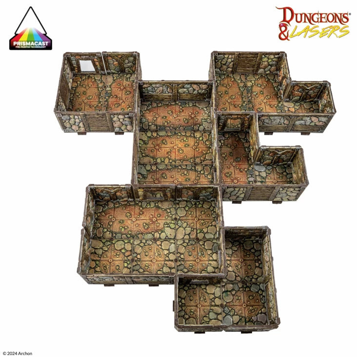 Dungeons & Lasers: Abandoned Mines - Pre-painted