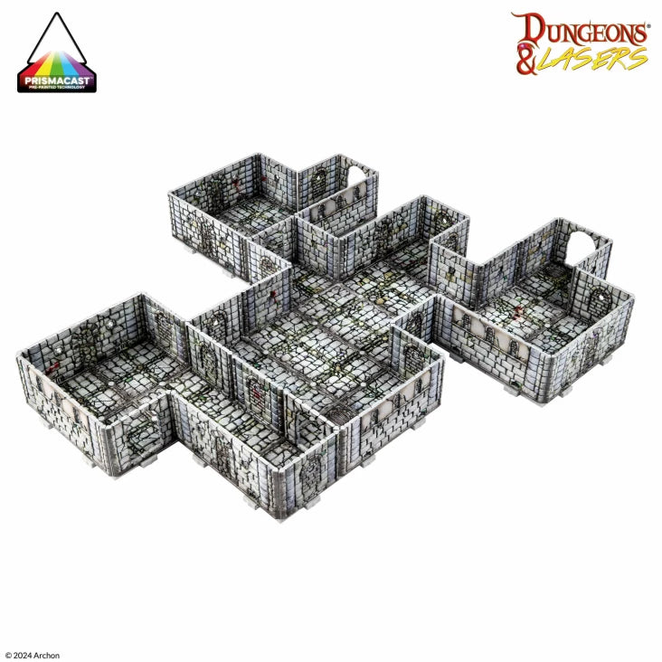 Dungeons & Lasers: Fantasy Dungeon - Pre-Painted