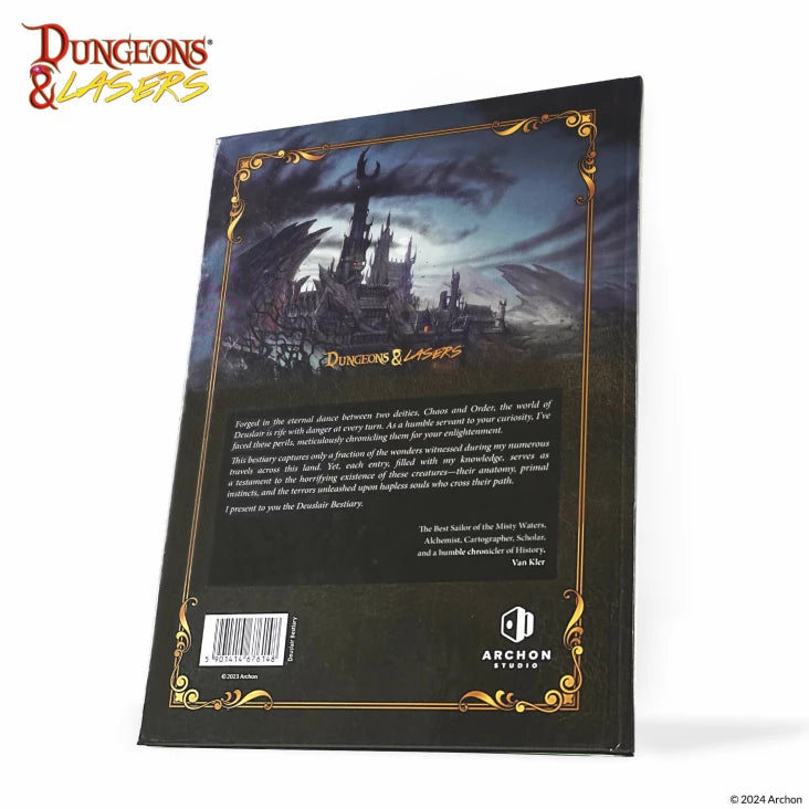 Dungeons & Lasers: The World of Deuslair - Bestiary Book