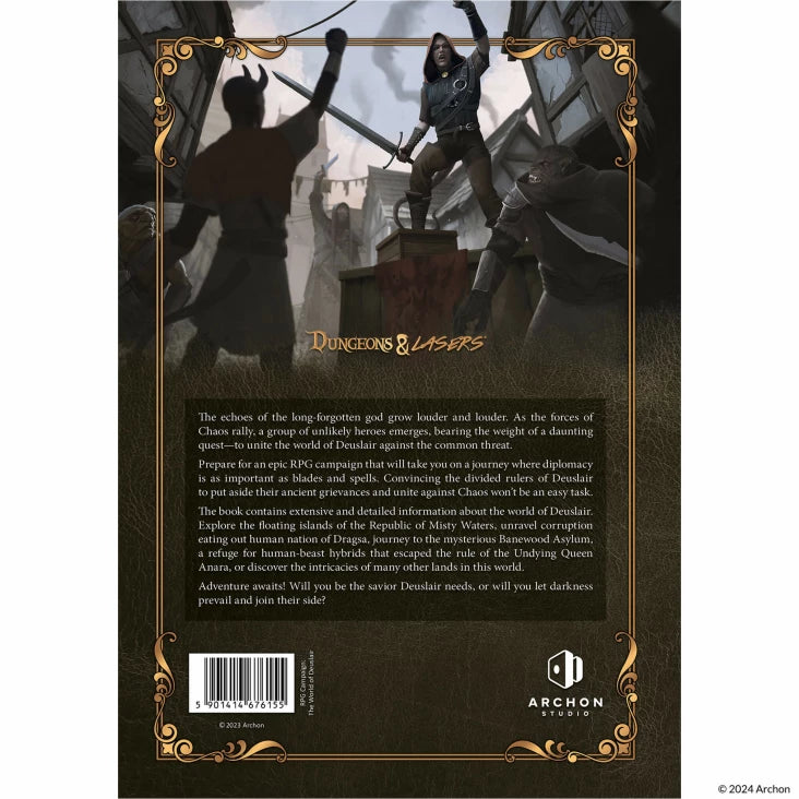 Dungeons & Lasers: The World of Deuslair - RPG Campaign