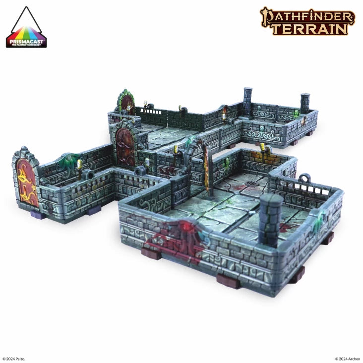 Dungeons & Lasers: Pathfinder Terrain - Abomination Vaults - Pre-Painted