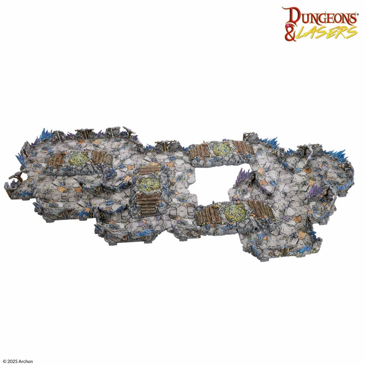 Dungeons & Lasers: Deep Mines - Pre-painted