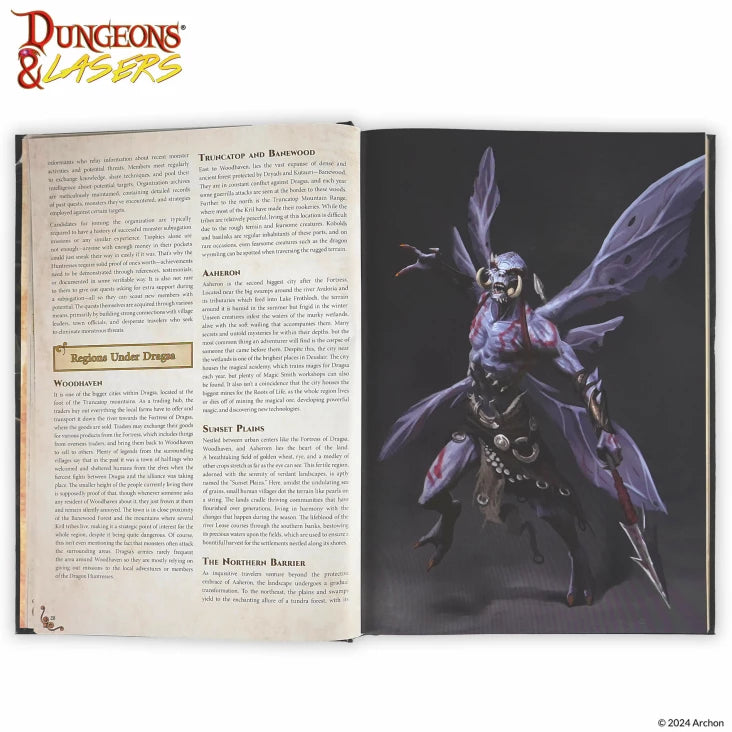 Dungeons & Lasers: The World of Deuslair - RPG Campaign