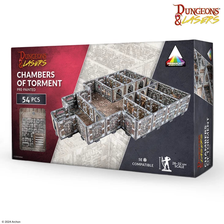Dungeons & Lasers: Chambers of Torment - Pre-Painted