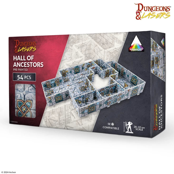Dungeons & Lasers: Halls of Ancestors - Pre-Painted