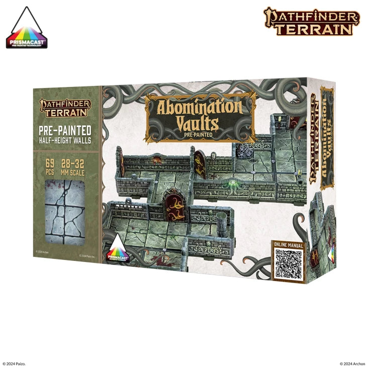 Dungeons & Lasers: Pathfinder Terrain - Abomination Vaults - Pre-Painted