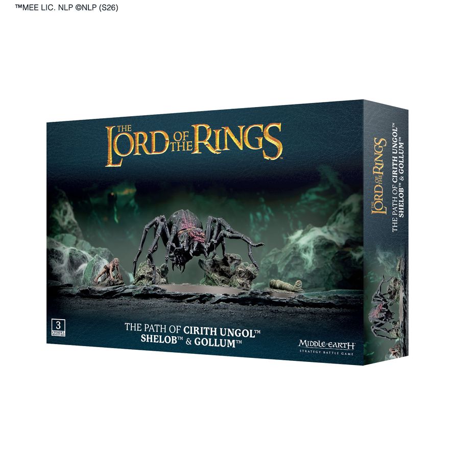 Middle Earth Strategy Board Game: The Path of Cirith Ungol™: Shelob™ & Gollum™