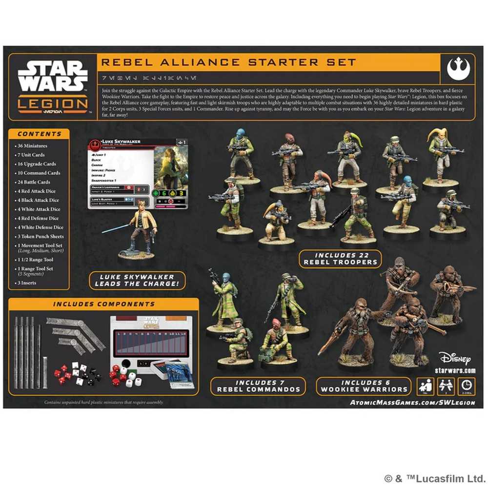 Star Wars: Legion - Rebel Alliance Starter Set