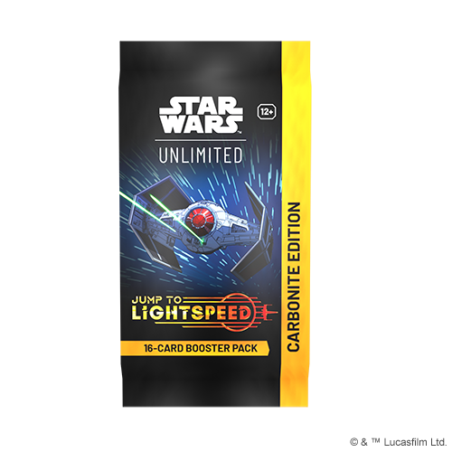 Star Wars: Unlimited Jump to Lightspeed - Carbonite Edition Booster Pack x 1