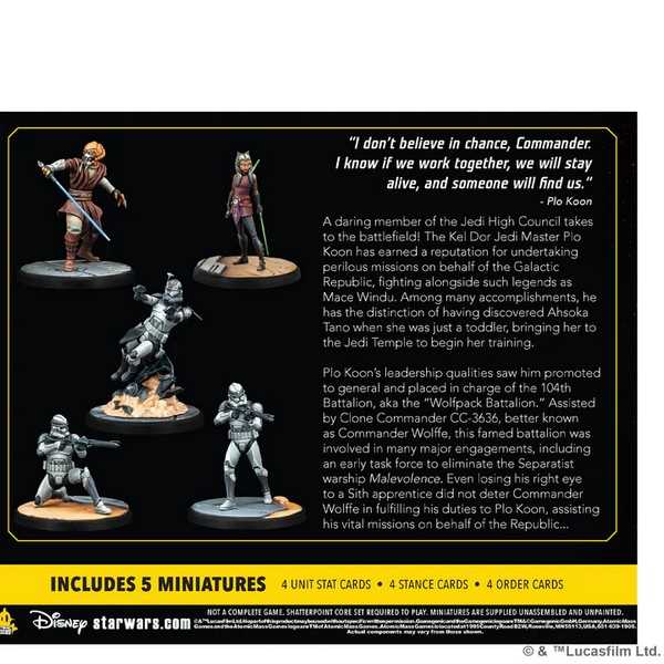 Star Wars Shatterpoint: Lead by Example (Plo Kloon Squad Pack)
