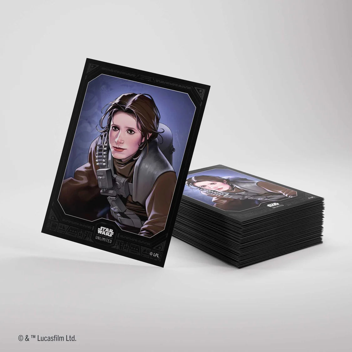 Gamegenic - Star Wars: Unlimited - Premium Art Sleeves - Leia Organa
