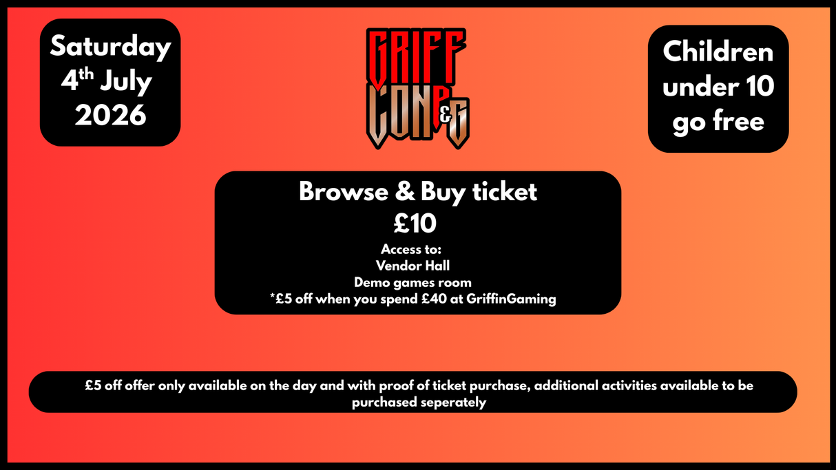 GriffCon ticket: Browse & Buy