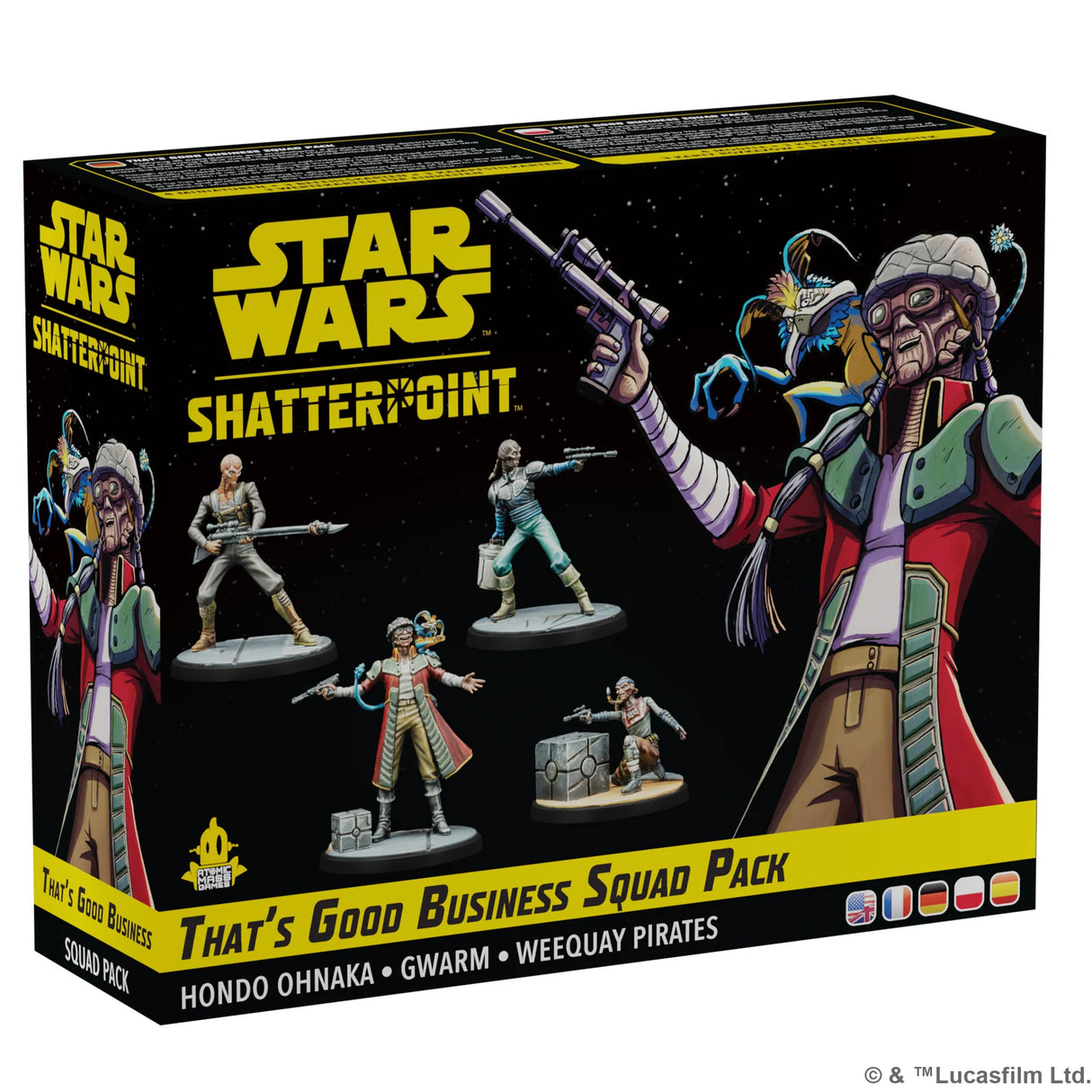 Star Wars Shatterpoint: That's Good Business Squad Pack (Hondo Ohnaka)