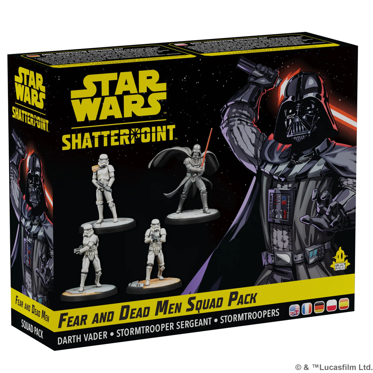 Star Wars Shatterpoint: Fear and Dead Men Squad Pack (Darth Vader)