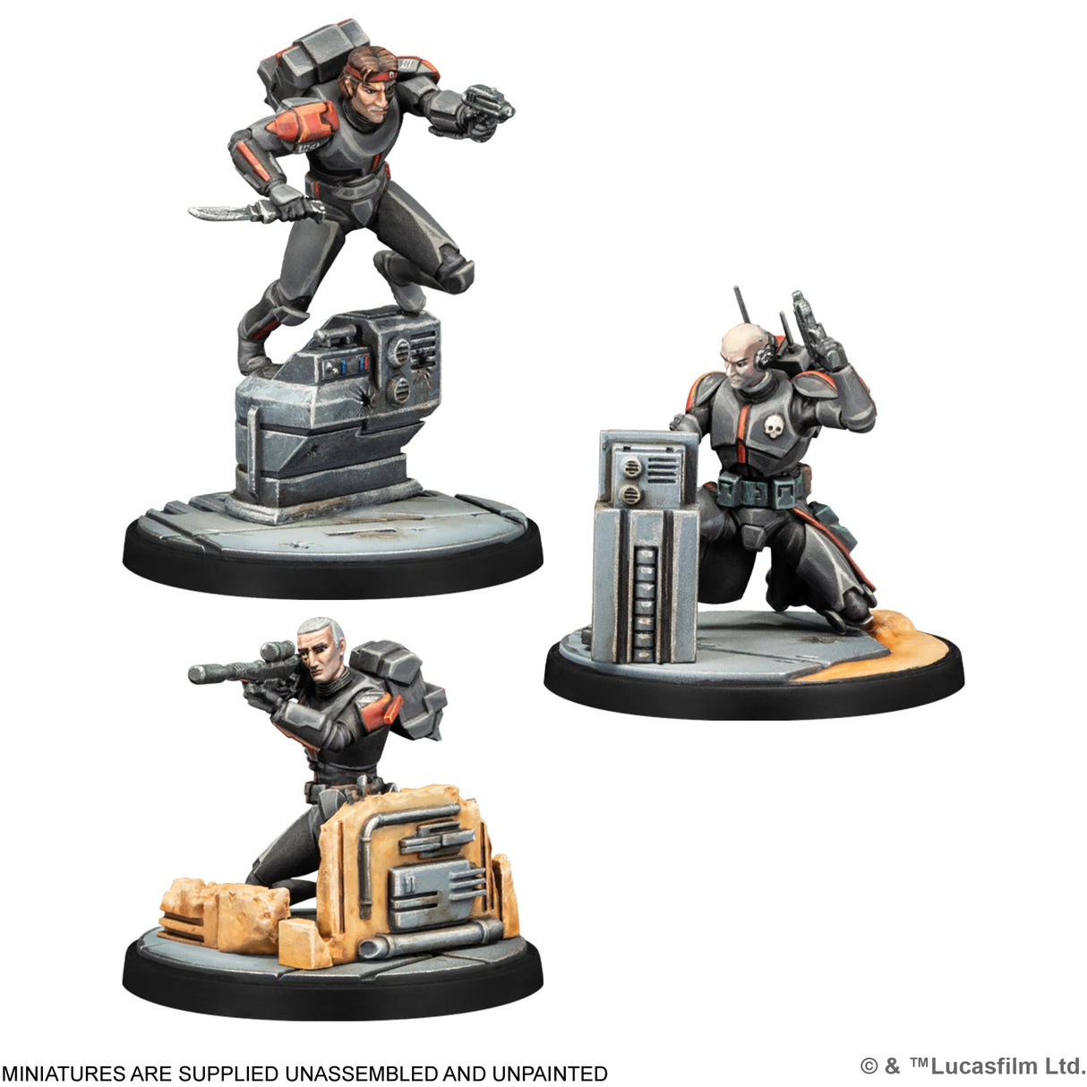 Star Wars Shatterpoint: Clone Force 99 Squad Pack (The Bad Batch)