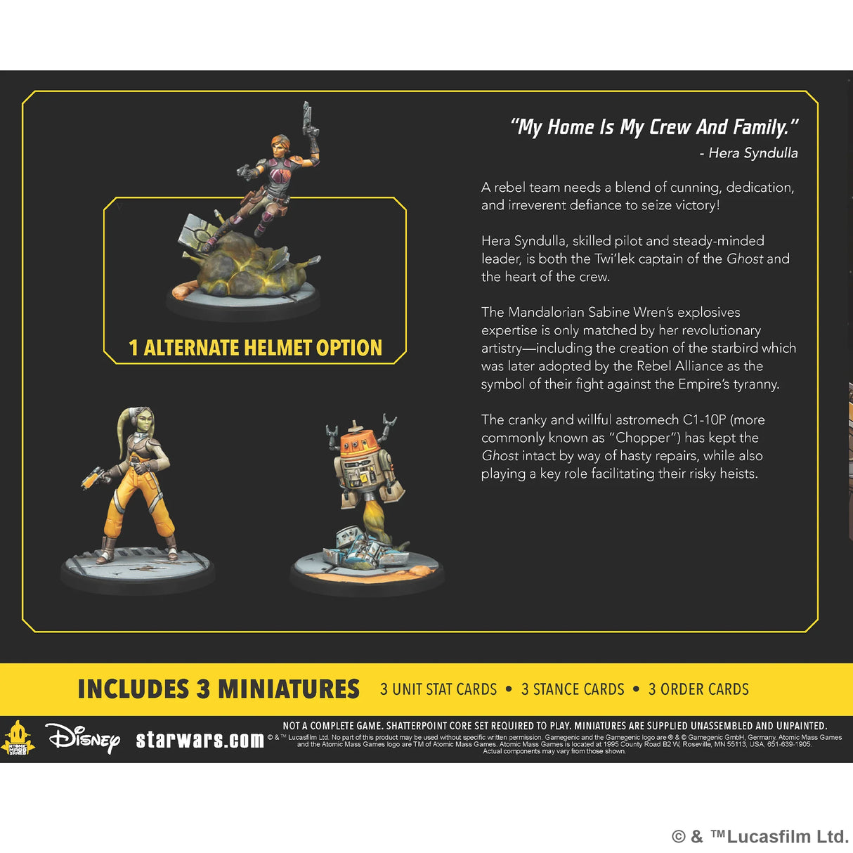 Star Wars Shatterpoint: Make The Impossible Possible (Hera Syndulla Squad Pack)