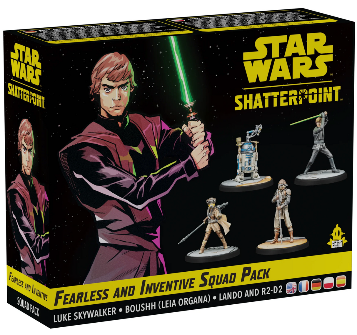 Star Wars Shatterpoint: Fearless and Inventive Squad Pack (Jedi Luke Skywalker)