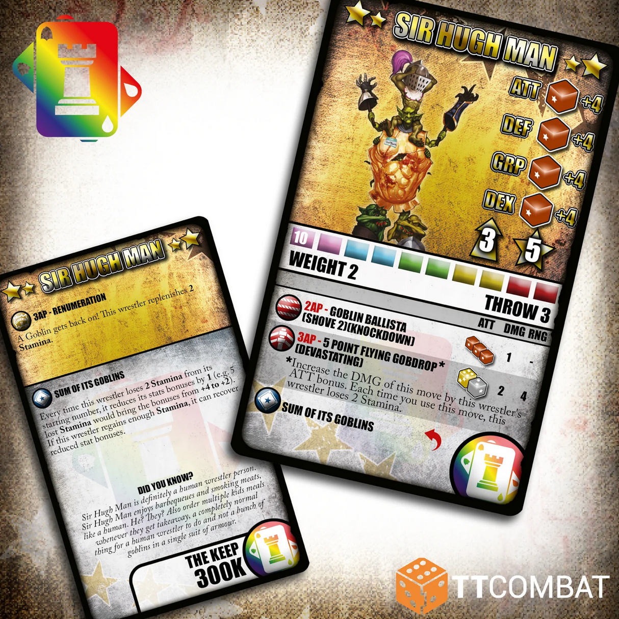 Rumbleslam: Sir Hugh Man