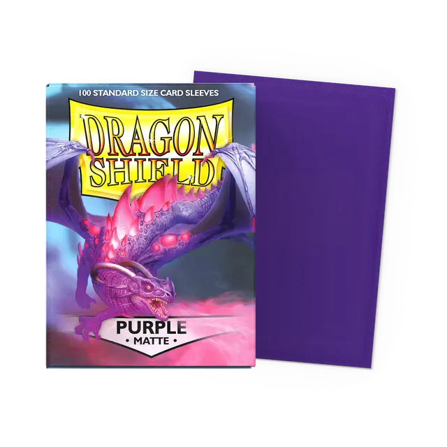 Dragon Shield: Card Sleeves - Matte - Purple