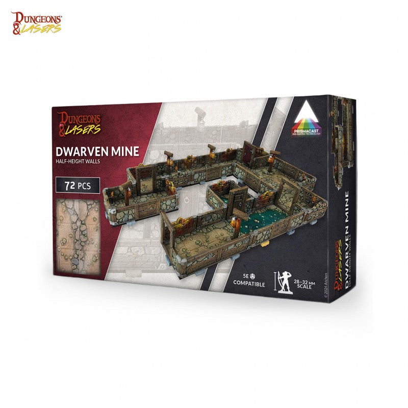 Dungeons & Lasers: Dwarven Mine Pre-Painted
