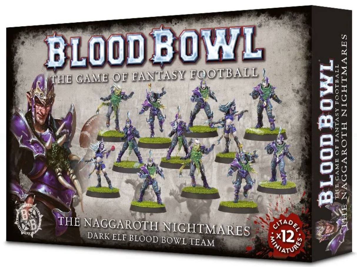 Blood Bowl: The Naggaroth Nightmares - Dark Elf Blood Bowl Team