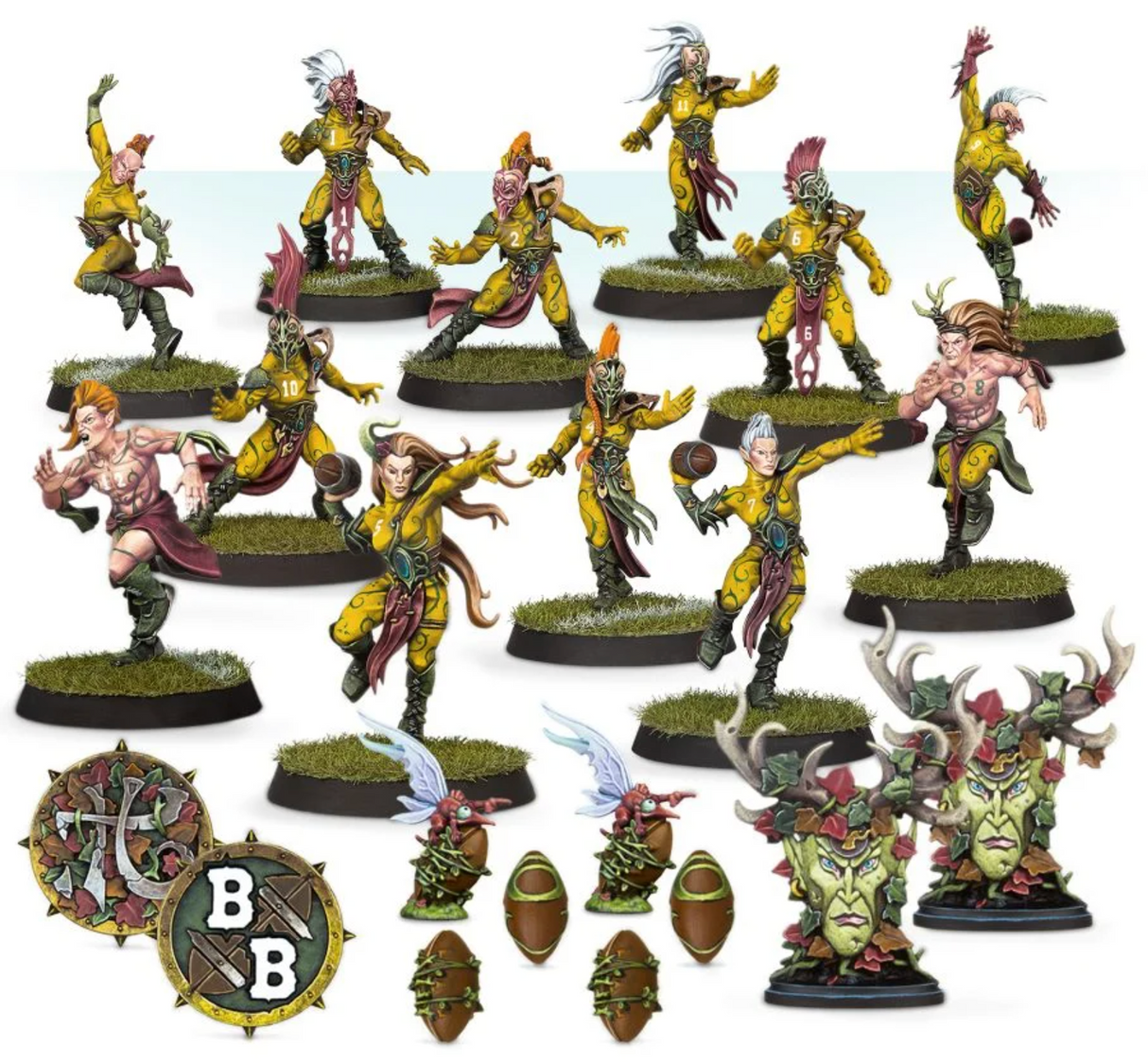 Blood Bowl: The Athelorn Avengers - Wood Elf Blood Bowl Team