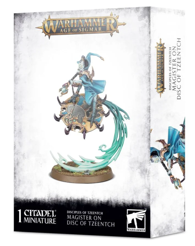 Disciples of Tzeentch: Magister on Disc of Tzeentch