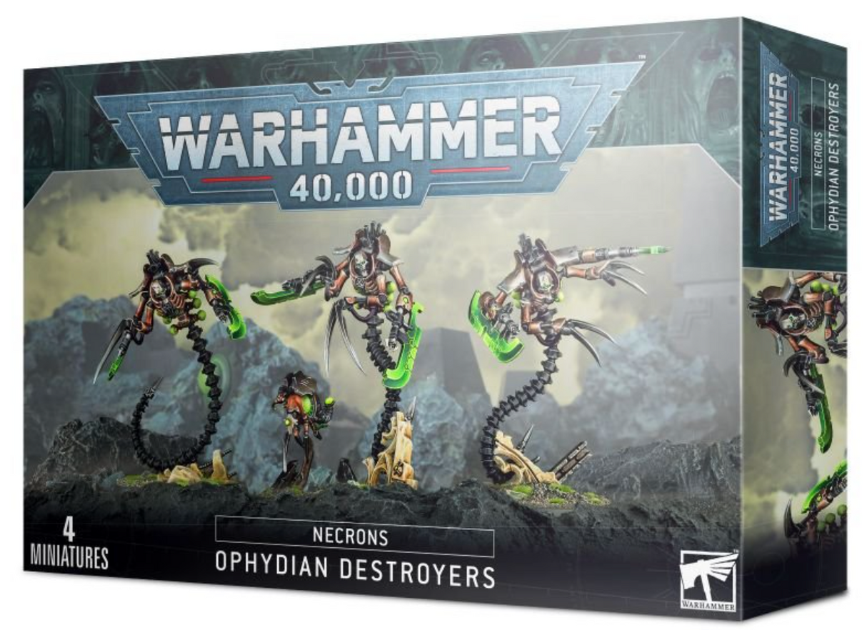 Necrons: Ophydian Destroyers