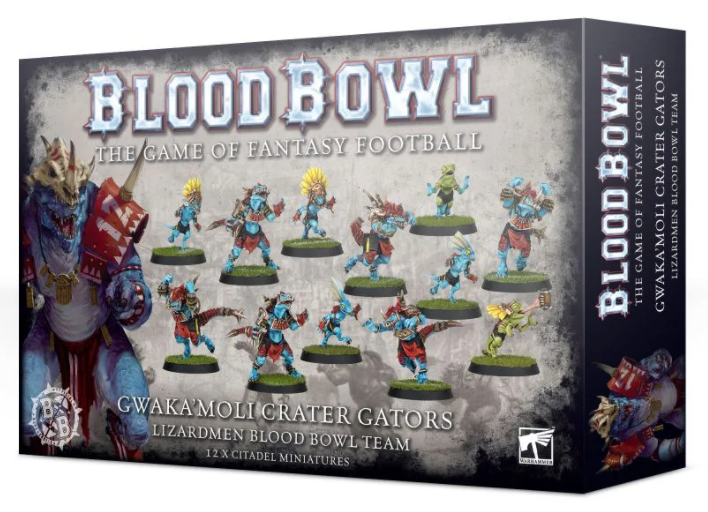 Blood Bowl: Gwaka'moli Crater Gators - Lizardmen Blood Bowl Team