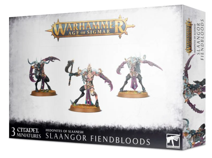 Hedonites of Slaanesh: Slaangor Fiendbloods