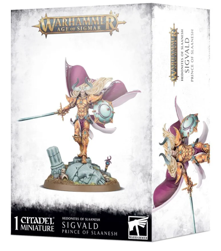 Hedonites of Slaanesh: Sigvald Prince of Slaanesh