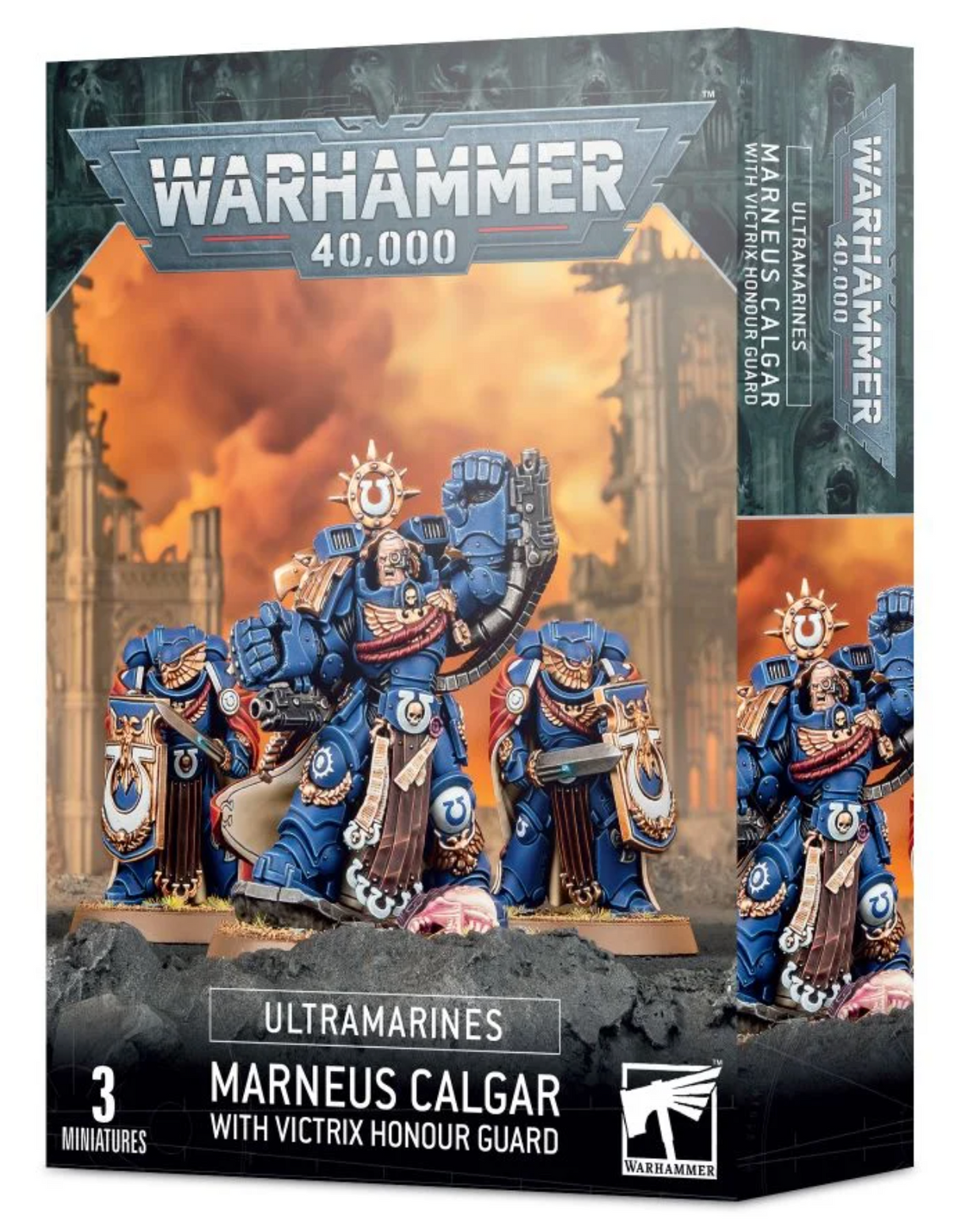 Ultramarines: Marneus Calgar with Victrix Honour Guard