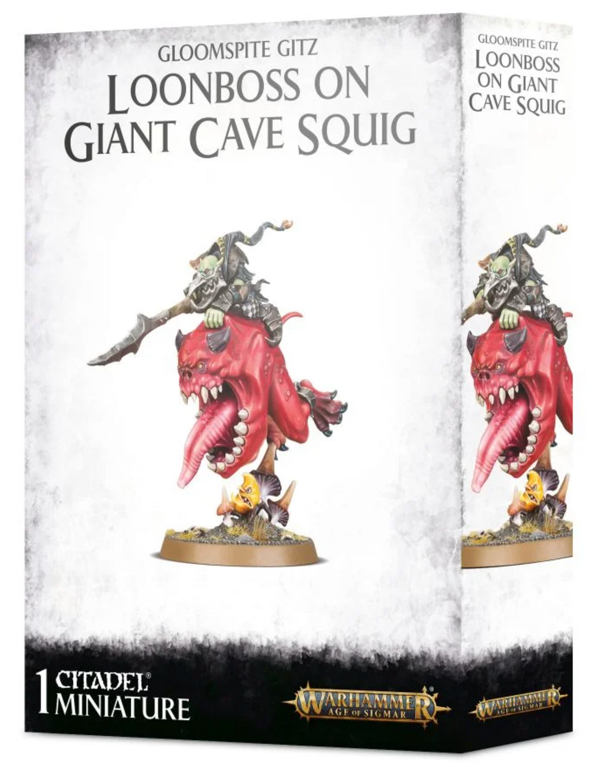 Gloomspite Gitz: Loonboss On Giant Cave Squig