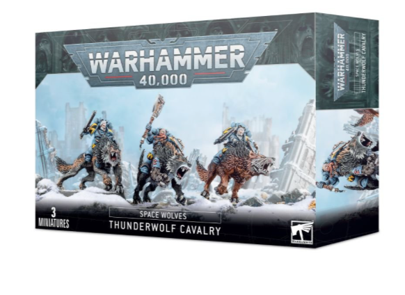Space Wolves: Thunderwolf Cavalry