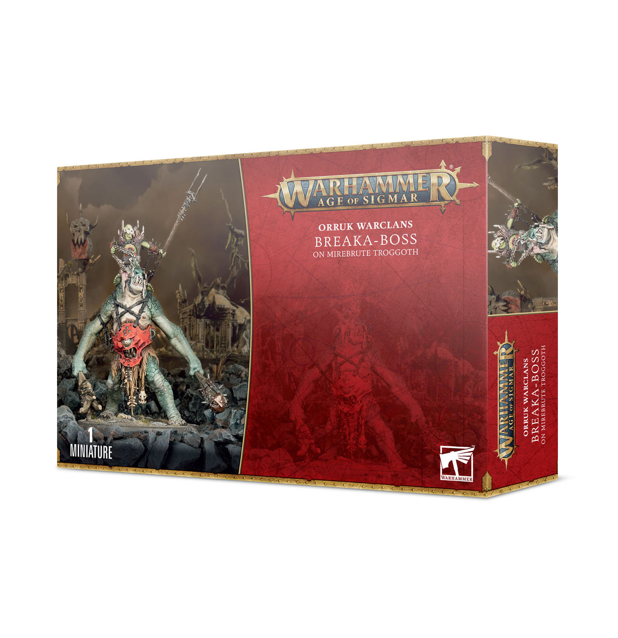 Orruk Warclans: Breaka - Boss On Mirebrute Troggoth