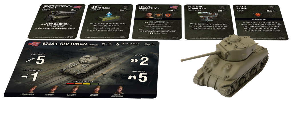 World of Tanks: American - M4A1 Sherman (76mm)