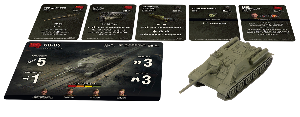 World of Tanks: Soviet - SU85