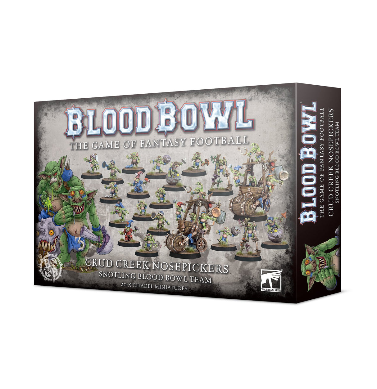 BloodBowl:  Crud Creek Nosepickers Snotling Blood Bowl Team