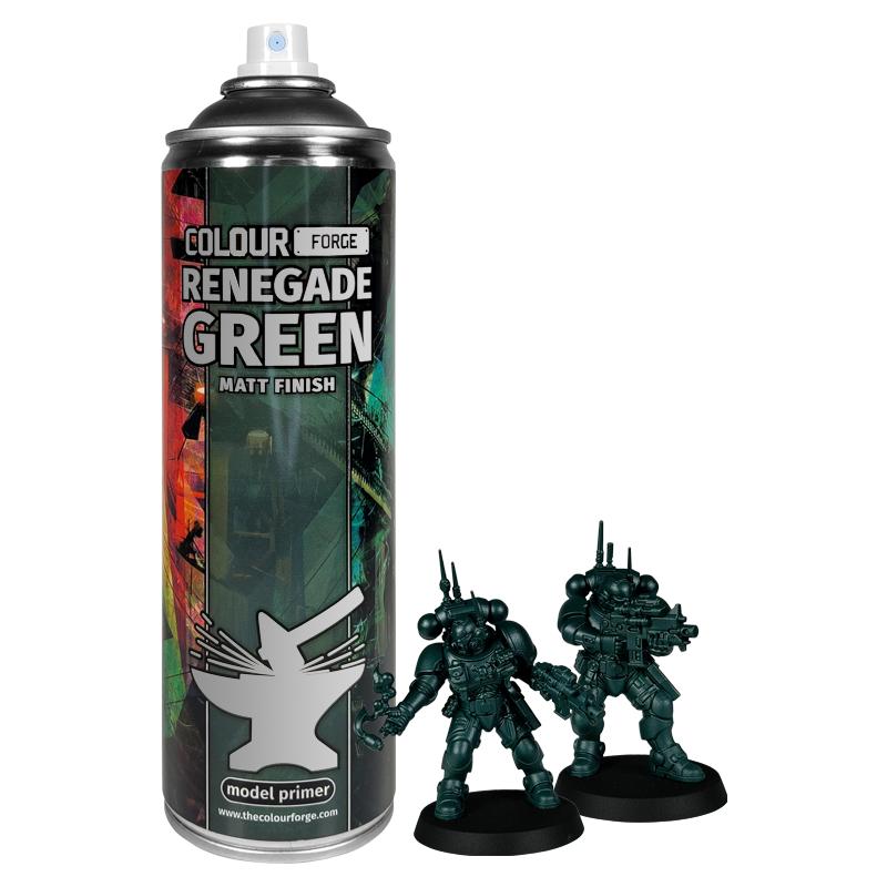 Colour Forge Renegade Green Spray (500ml)