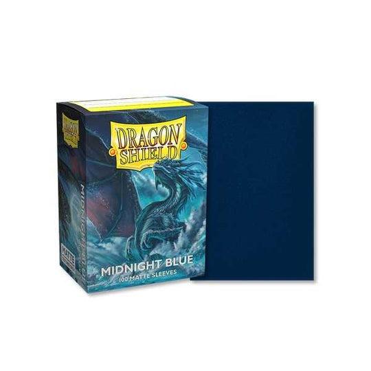 Dragon Shield: Card Sleeves - Matte - Midnight Blue