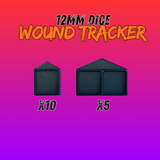 Griffin Gaming 12mm Dice Wound Tracker x 15