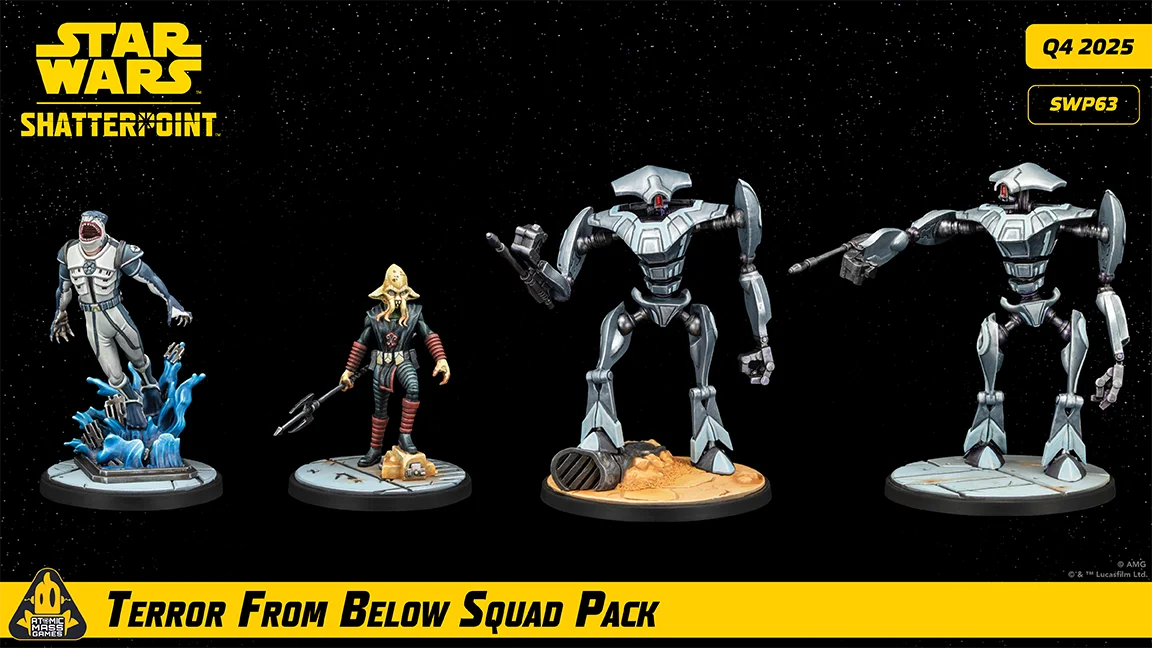 Star Wars Shatterpoint: Terror From Below Squad Pack