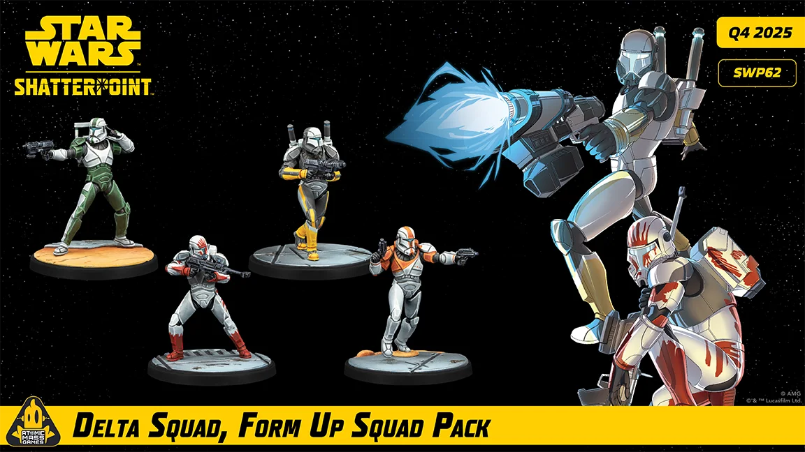 Star Wars Shatterpoint: Delta Squad Form Up Squad Pack