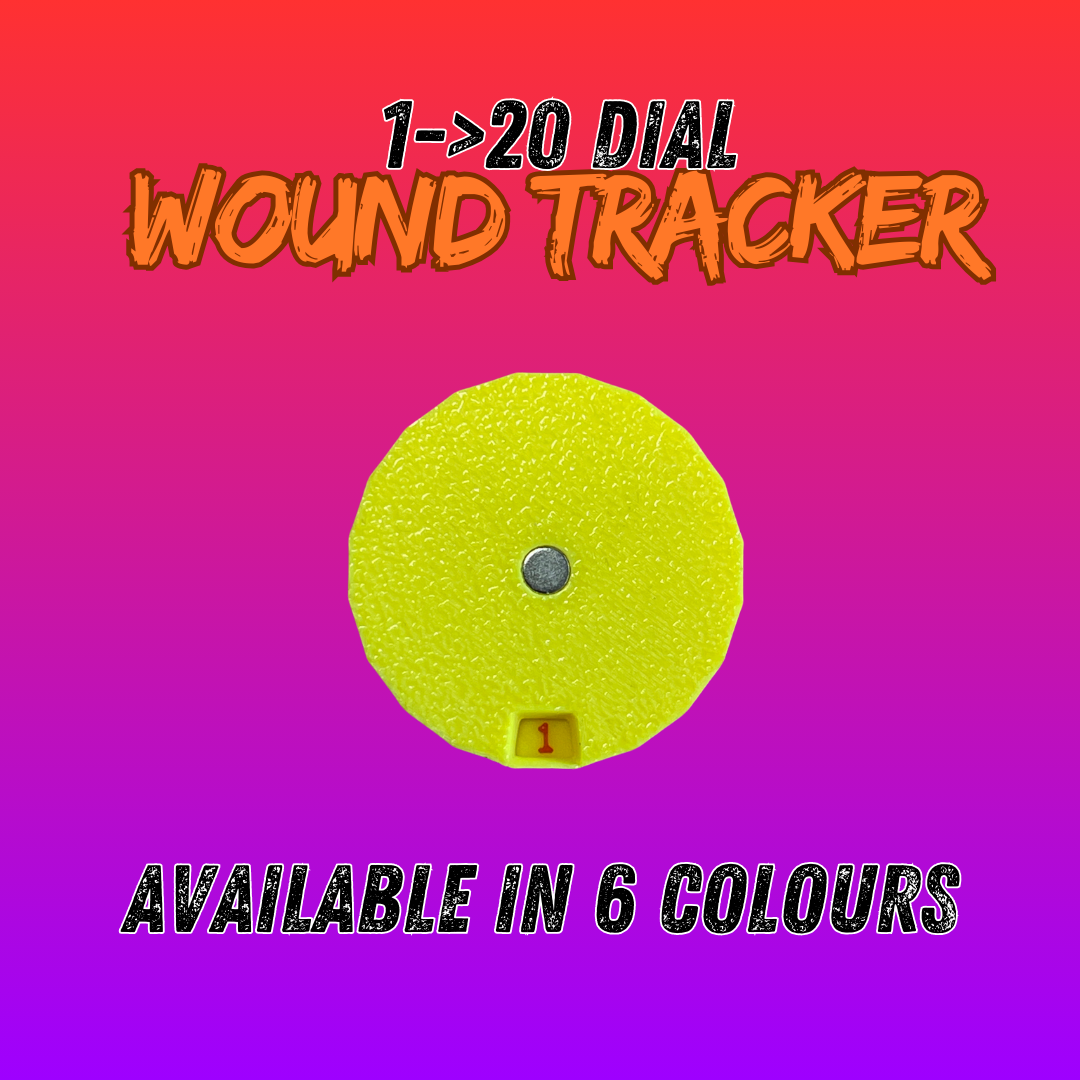 Griffin Gaming 1 to 20 Dial Wound Tracker