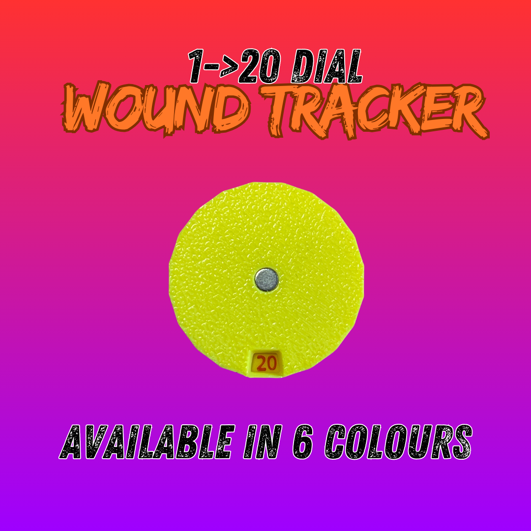 Griffin Gaming 1 to 20 Dial Wound Tracker