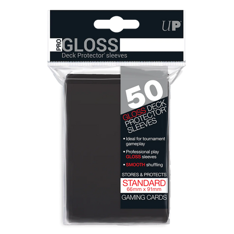 Ultra Pro: PRO-Gloss Standard Deck Protector Sleeves pack of 50