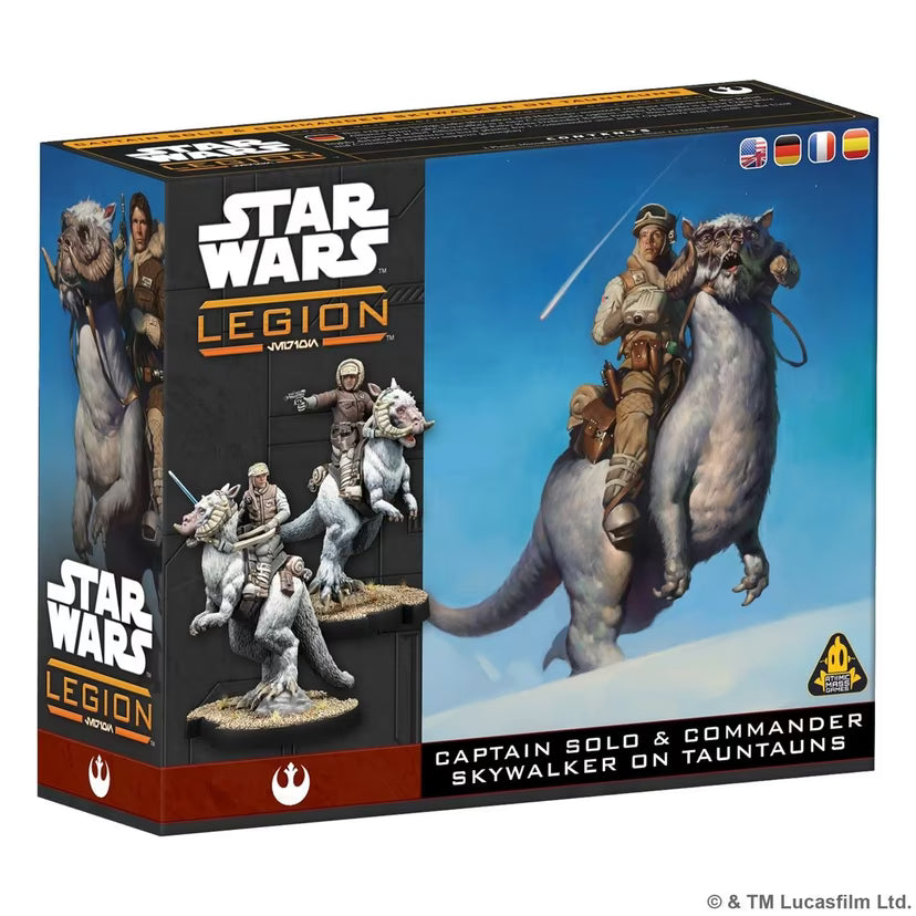 Star Wars: Legion – Captain Solo & Commander Skywalker on Tauntuns