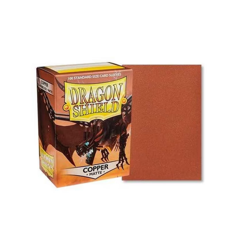 Dragon Shield: Card Sleeves - Matte - Copper