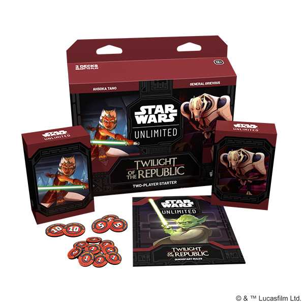 Star Wars: Unlimited Twilight of the Republic Two-Player Starter